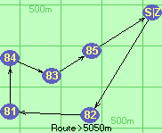 Route >5050m